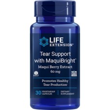 Life Extension Tear Support with MaquiBright® Maqui Berry Extract 60 mg, 30 vegetarian capsules